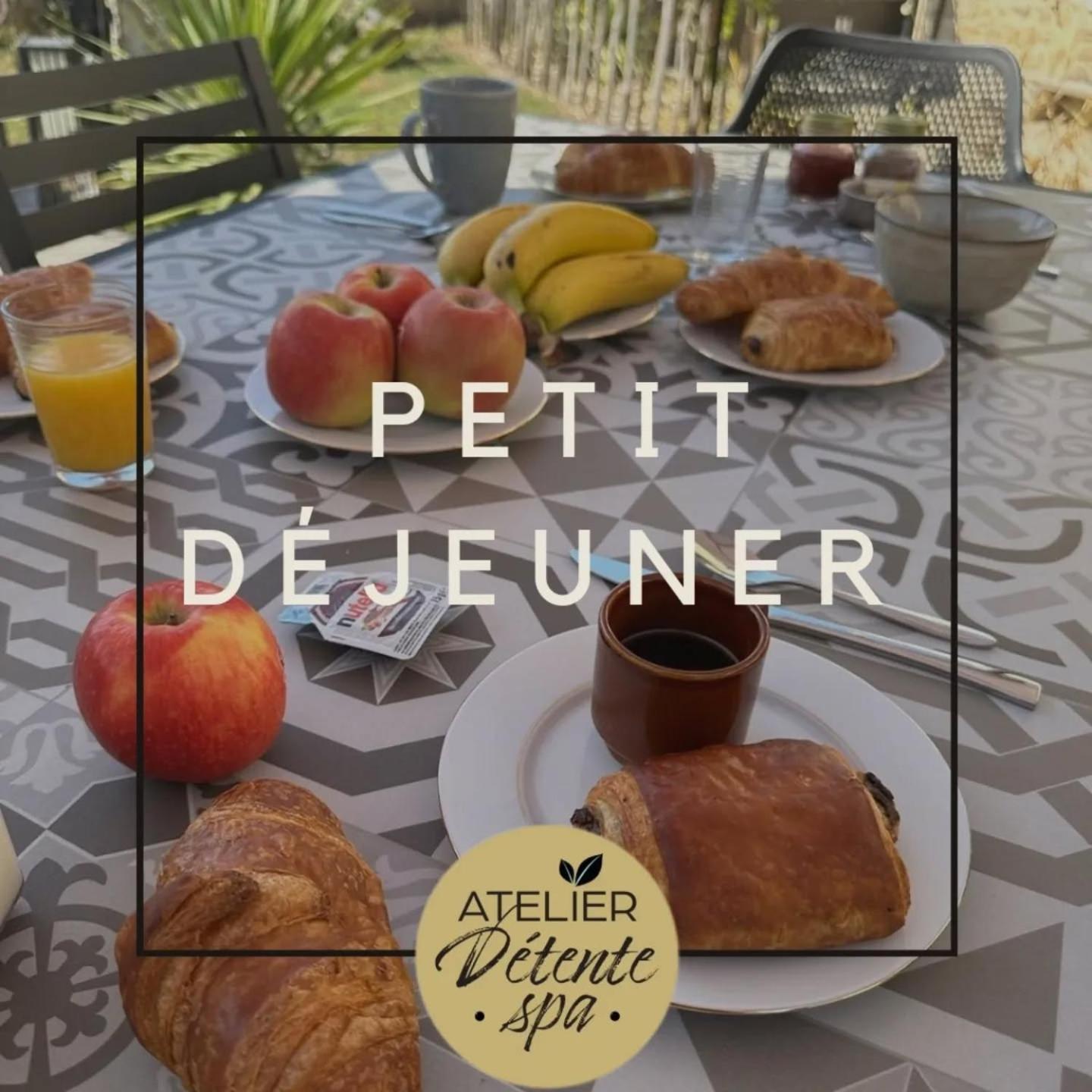 L'Atelier Detente Et Spa Caudrot Exteriör bild